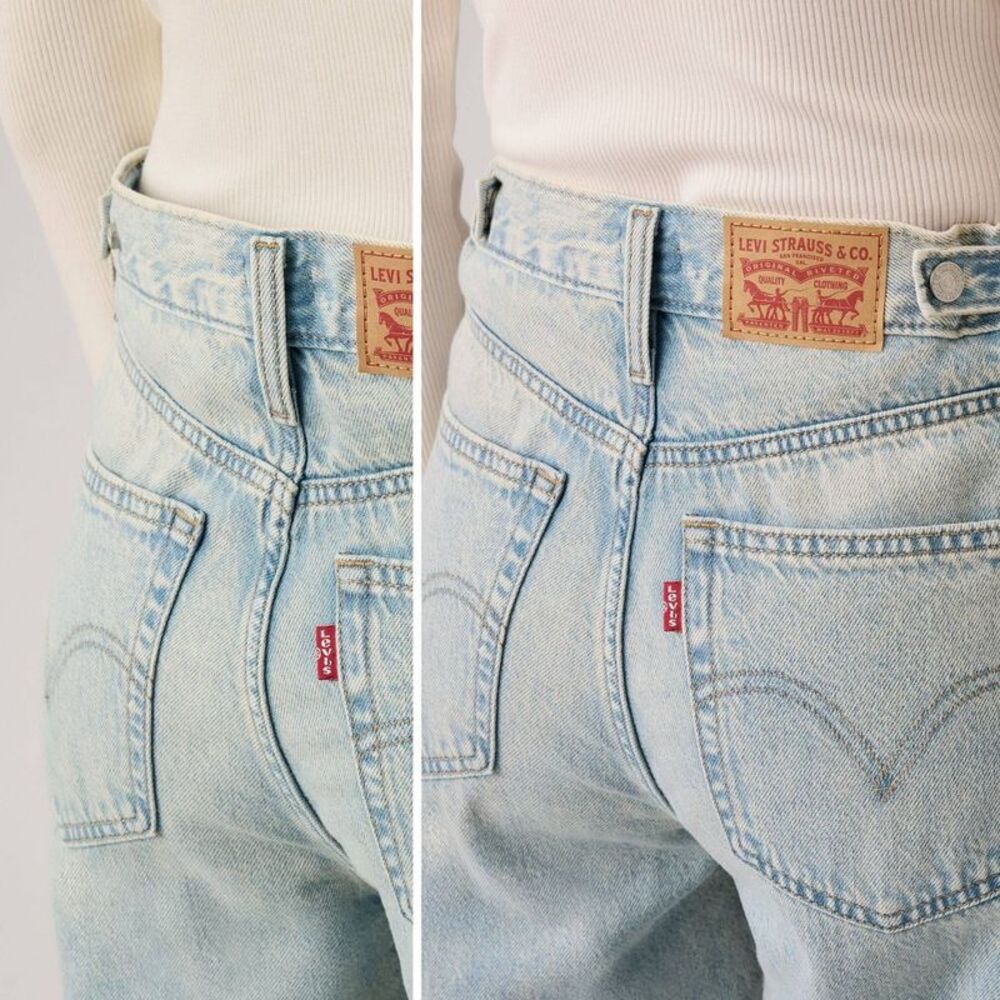 Levi's Women's Cinch Baggy Jeans - A Little Hazy 26 - Picture 4 of 4